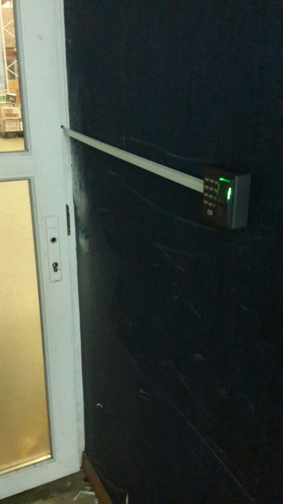 Propass X7 Standalone Parmak İzi Terminali Montaj Görüntüleri